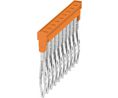Cross connector, Orange, 33.5 x 21.9mm, Pack of 20 pieces
